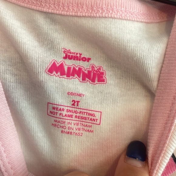 Minnie Mouse toddler pajama set - Picture 2 of 4